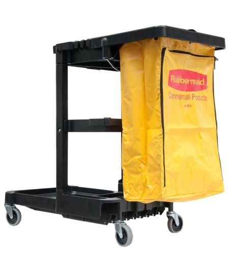 JANITOR CART 4 SWIVEL CASTERS