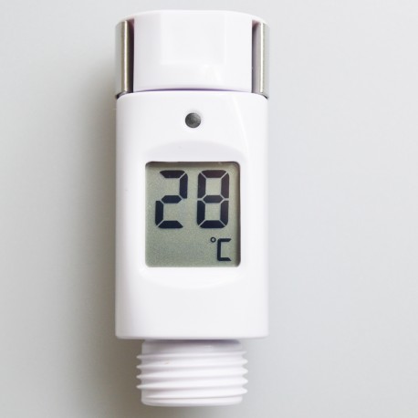 DIGITAL SHOWER HEAD THERMOMETER