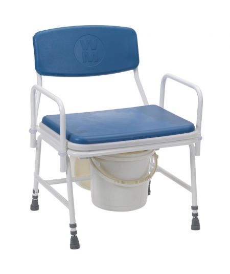 BARIATRIC COMMODE ADJUSTABLE HEIGHT