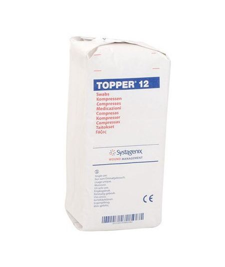 Topper 12 Non Sterile Swabs 10cm