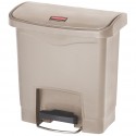 Slim Jim Step-On Resin Front Step Container 15 Litre