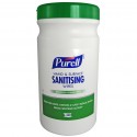 PURELL HAND & SURFACE SANITISING WIPES TUB 6X200