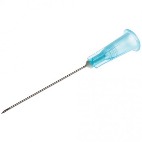 Hypodermic Needle, 23 G (blue),