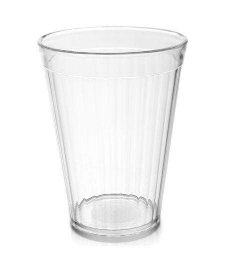 COPOLYESTER FLUTED TUMBLER 7OZ