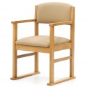 OAKDALE SIDE CHAIR W/ ARMS AND SKIS