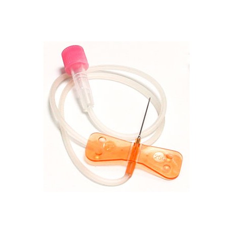 Surflo Winged Infusion Set 25g with 30cm Tubing 1x50