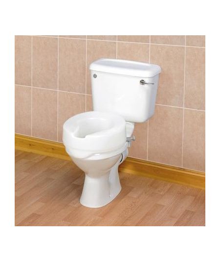 Ashby Easyfit Raised Toilet Seat 15cm White