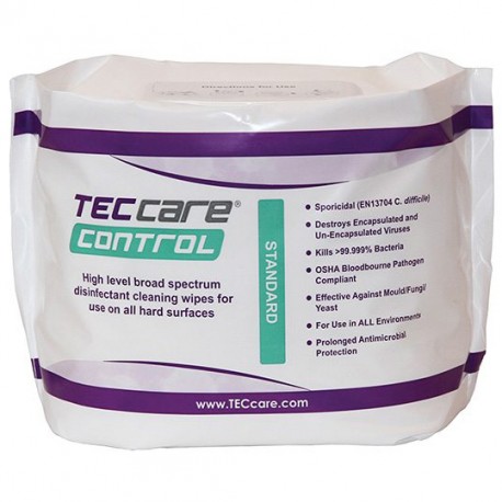 TECcare Control Standard Surface Wipes 4x225