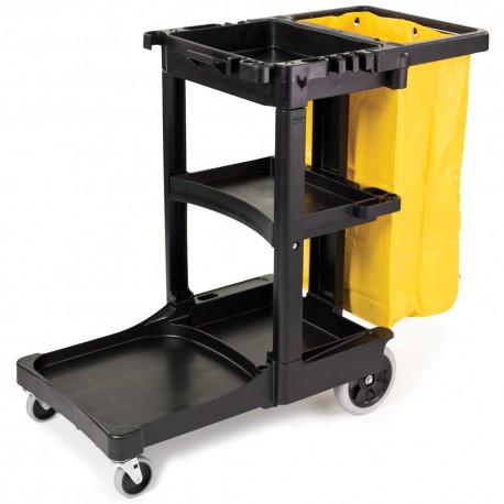JANITOR CART 4 SWIVEL CASTERS