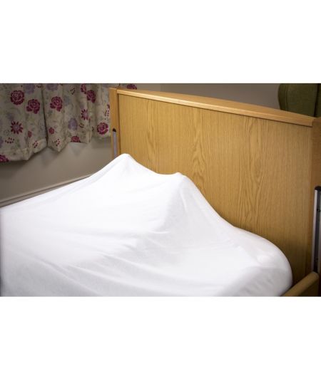 Sleep Knit Flame Retardant Top Sheet Double Bed Cream