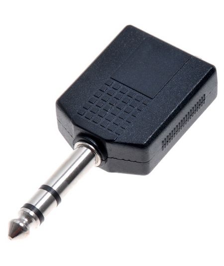 6.35MM 2 INTO 1 STEREO ADAPTER