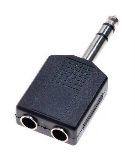 6.35MM 2 INTO 1 STEREO ADAPTER