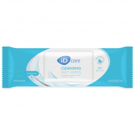 ID CARE WET WIPES 8X63