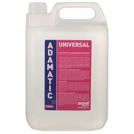 Adamatic Universal Dish and Glass Washer Detergent 5 Litres