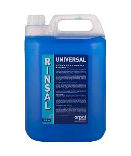 Rinsal Universal Dish and Glass Washer Rinse Additive 5 Litres