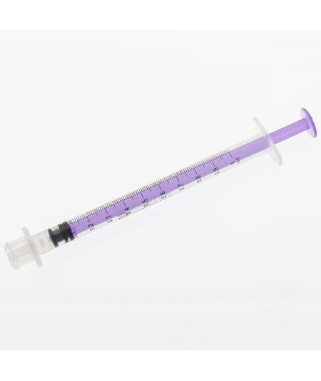Medicina ENFit Enteral Low Dose Syringe 1ml 1x100