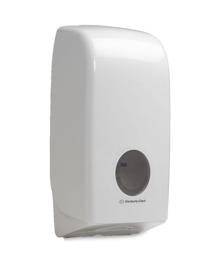 Kimberly Clark Aquarius Toilet Tissue Dispenser White