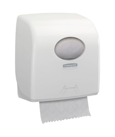 Kimberly Clark Aquarius Slimroll Rolled Hand Towel Dispenser White