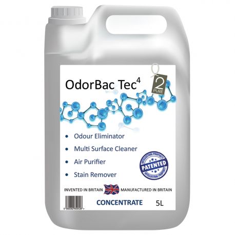 OdorBac Tec4 Odour Eliminator and Cleaner Wild Mint 5 Litres