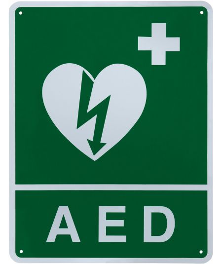 ZOLL AED 3 FLUSH WALL SIGN