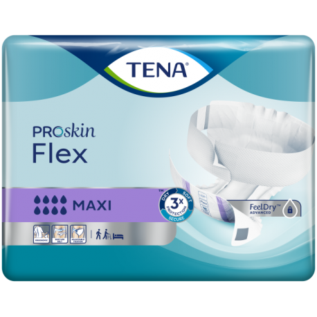 TENA FLEX MAXI XL LILAC (CASE) 3X21