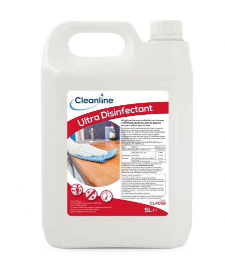 CLEANLINE ULTRA DISINFECTANT 4X5L